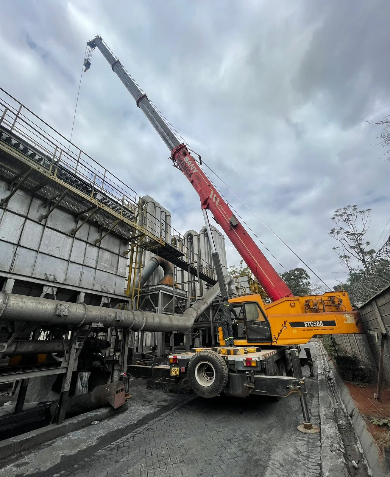 Shanga crane