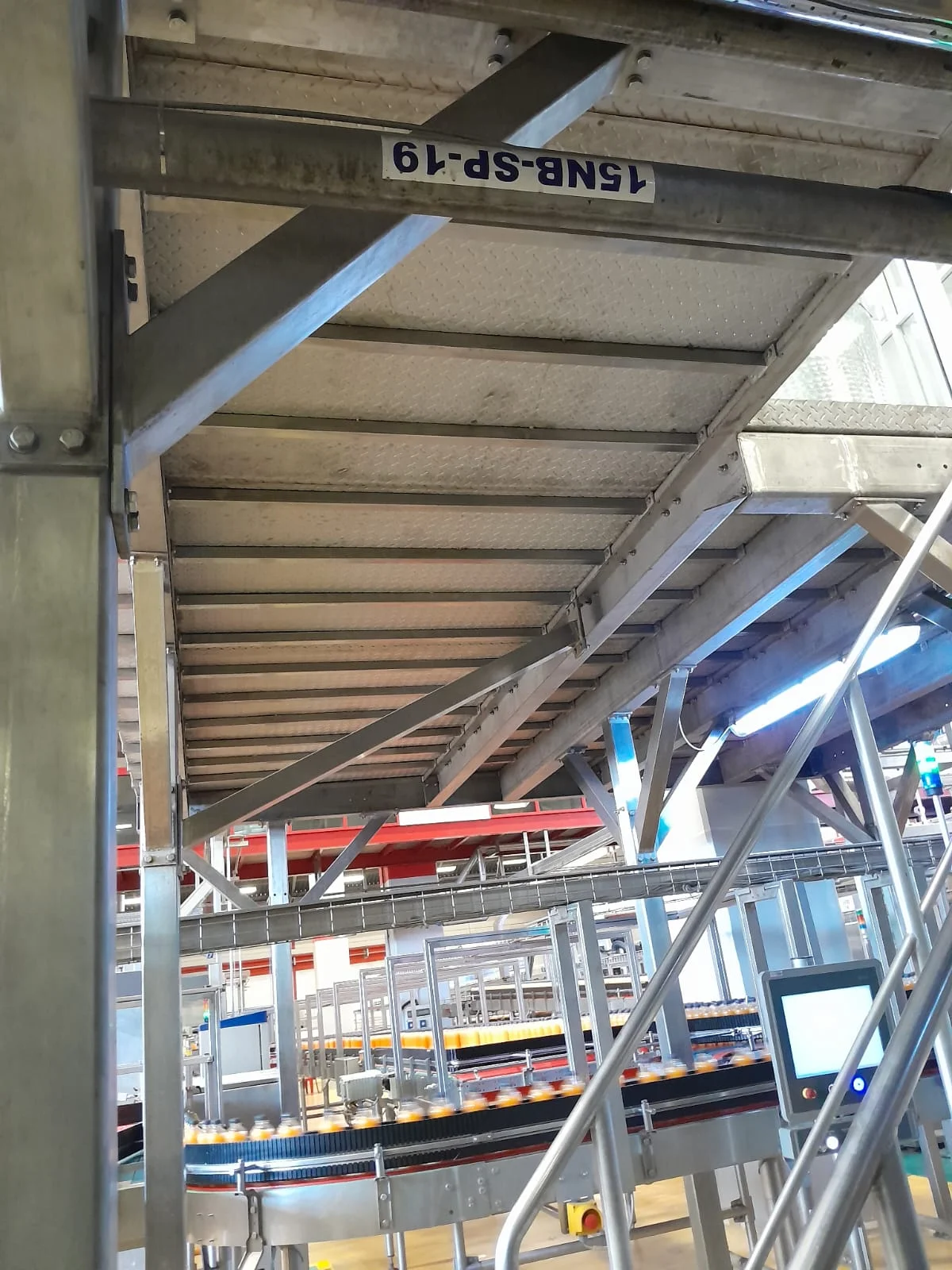 Stainless steel platform