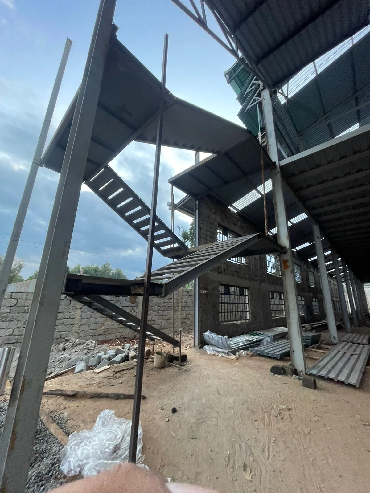 Structural steel works