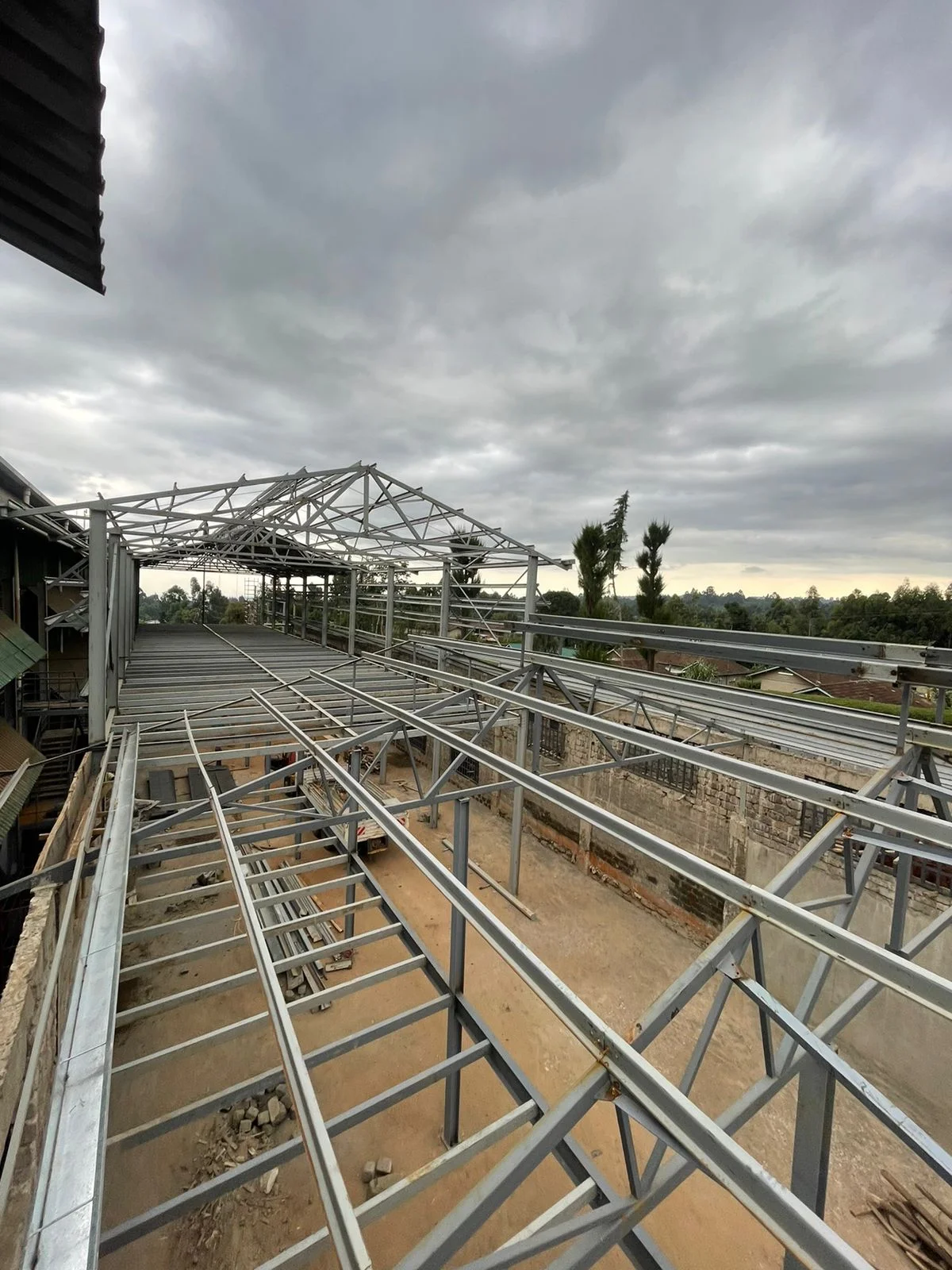 Structural steel works