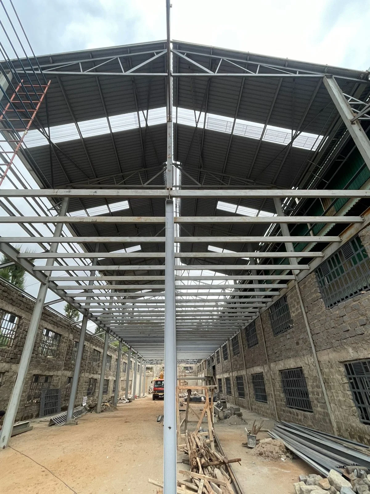 Structural steel works
