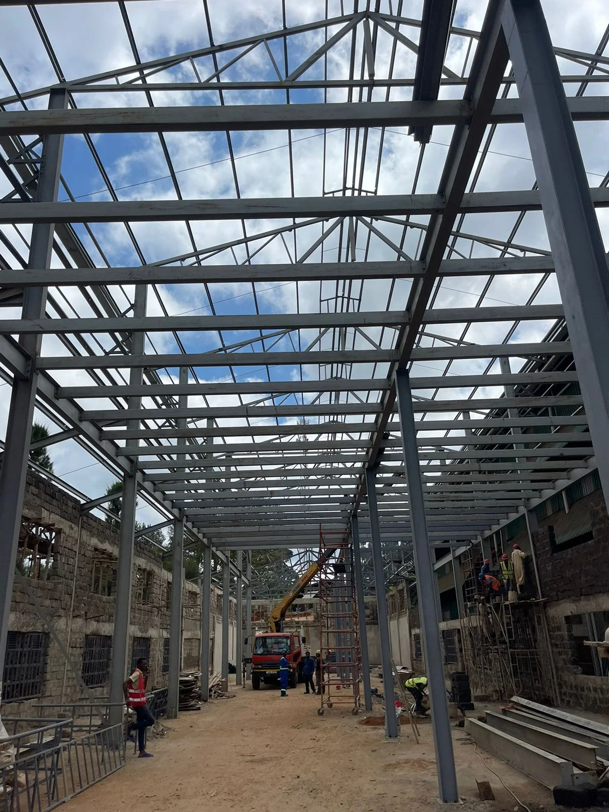 Structural steel works