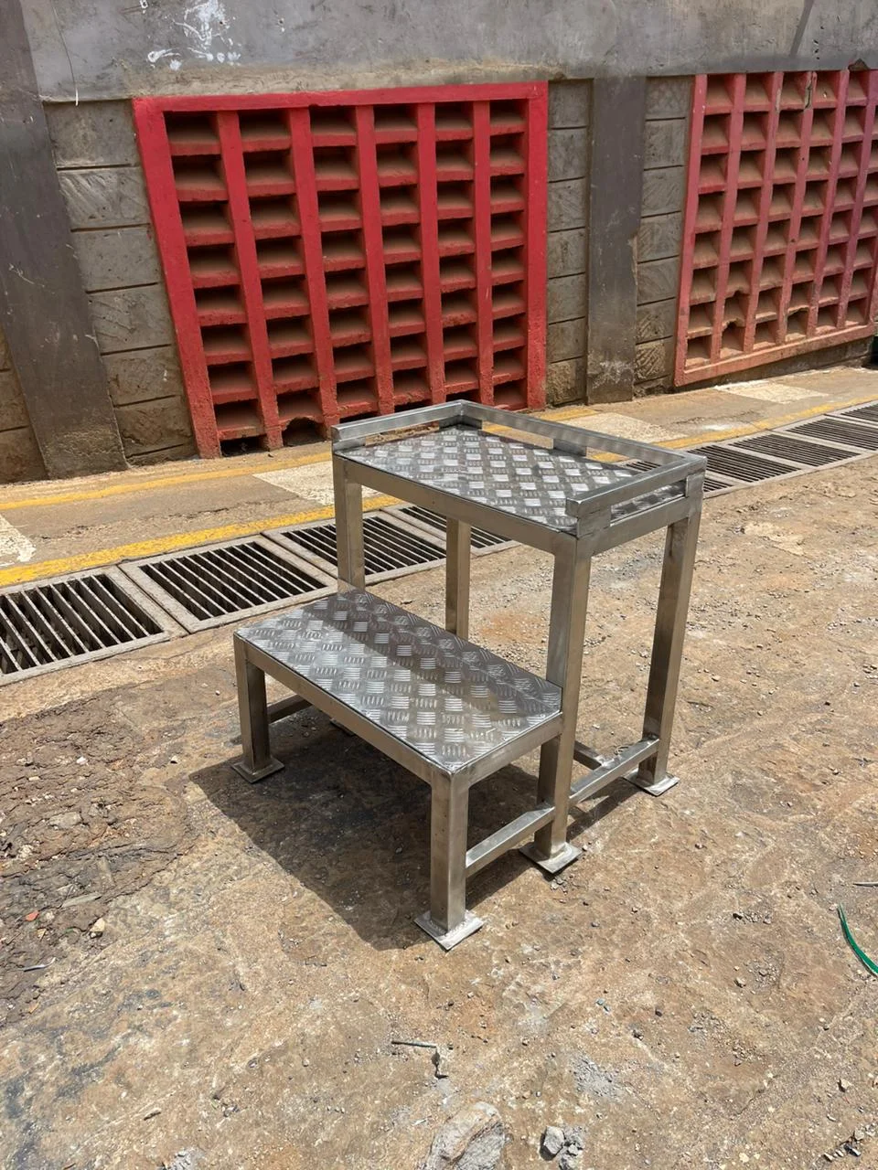 Stainless steel stool