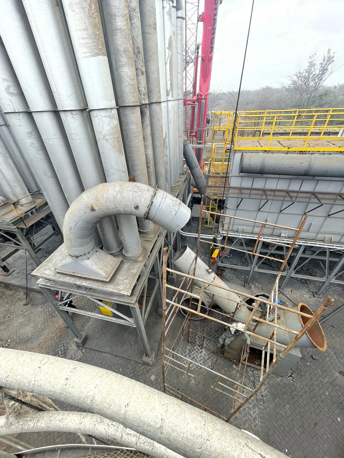 Mild steel chimney and furnace works